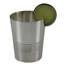 Ribbed Base Mint Julep Silver Plate