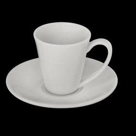 4 FL OZ | 110 ML COFFEE CUP & SAUCER