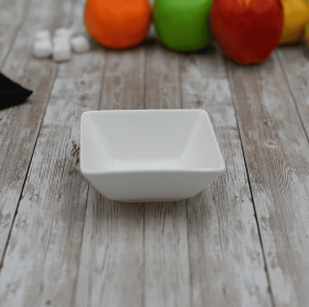 SQUARE DISH 4" X 3.75" X 2" | 10 X 9.5 X 5 CM 5 FL OZ| 150 ML