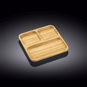 SQUARE DIVIDED DISH 8.5" X 8.5" | 22 X 22 CM
