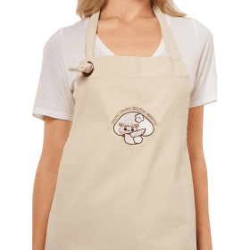Cozyville Halloween Apron (Color: Pumpkin)