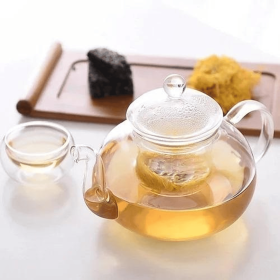 Wilmax Tea Pot (Color: Transparent, size: 20oz/620ml)