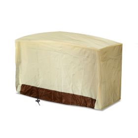 210D Waterproof Outdoor BBQ Grill Cover Windproof Dustproof Patio Gas Grill Oven Protector Oxford Cloth Garden (Option: 70In)
